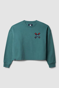 SUDADERA MUJER CLASSIC AMAZON GREEN