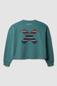 SUDADERA MUJER CLASSIC AMAZON GREEN
