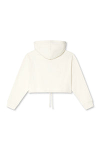 WHITE HEART WOMAN HOODIE
