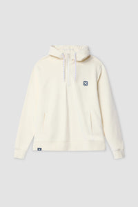 CREAM ISLAND HALF ZIP HOODIE