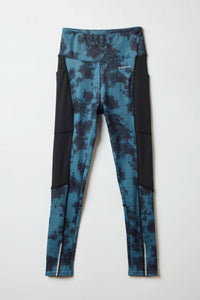 DARK BLUE ACTIVE WOMAN LEGGINGS