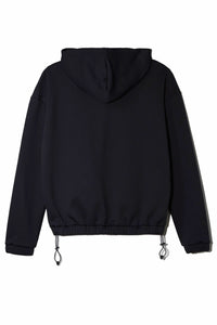 DEEP BLACK TECH HOODIE
