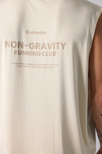 CAMISETA SIN MANGAS ACTIVE DUSTY CREAM