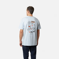 ICE BLUE TREASURE TEE