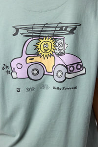 CAMISETA FORECAST MENTA