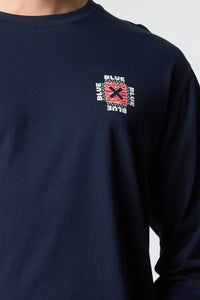 CAMISETA MANGA LARGA FOAM AZUL MARINO