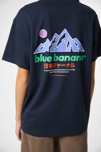 NAVY ONTAKE TEE