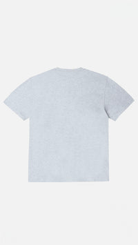LIGHT GREY MELANGE BANANA POCKET TEE