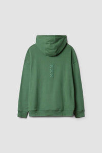 SUDADERA CON CAPUCHA BONFIRE PINE GREEN