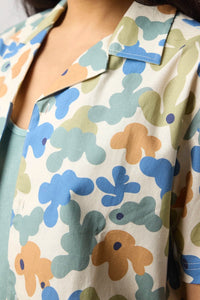 CAMISA MANGA CORTA BUBBLE SKY BLUE