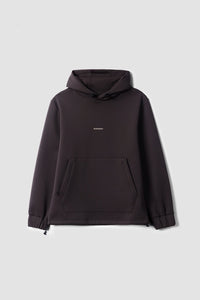 SOLID BROWN NON-GRAVITY HOODIE