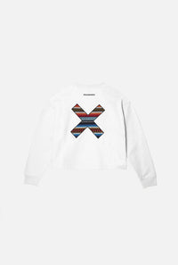 WHITE CLASSIC WOMAN CREW