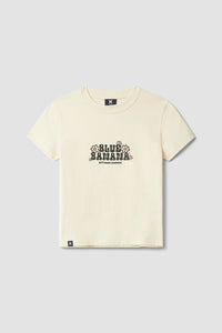 CAMISETA MUJER HARDY CREMA