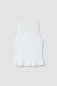 TOP TANK MUJER HEART BLANCO