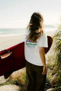 WHITE ONTAKE TEE