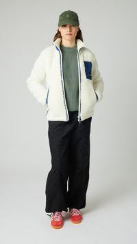 ABRIGO POLAR TENT BLANCO