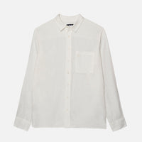 OFF-WHITE LINEN SHIRT