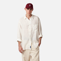OFF-WHITE LINEN SHIRT