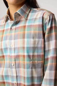 CAMISA PLAID SUMMER VERDE