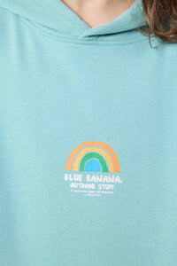 SUDADERA CON CAPUCHA KIDS RAINBOW ACQUA