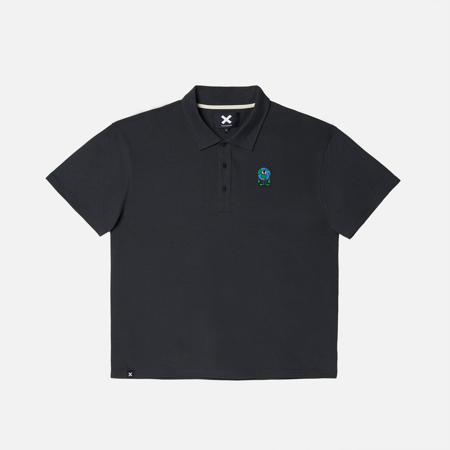 ANTHRACITE OVERSIZE POLO
