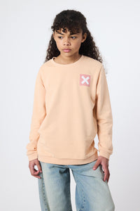 SUDADERA KIDS NATURE APRICOT