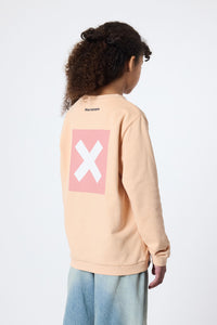 SUDADERA KIDS NATURE APRICOT