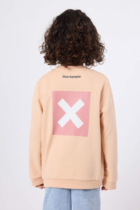 SUDADERA KIDS NATURE APRICOT
