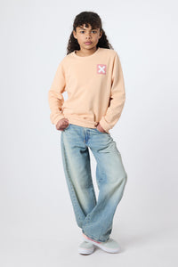 SUDADERA KIDS NATURE APRICOT