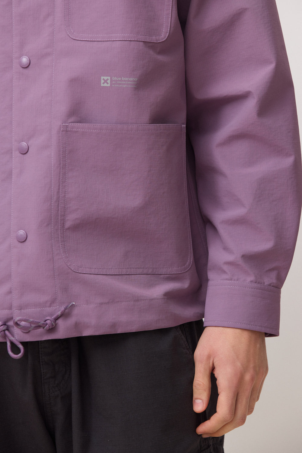 LIGHT PURPLE MOUNTAIN JACKET