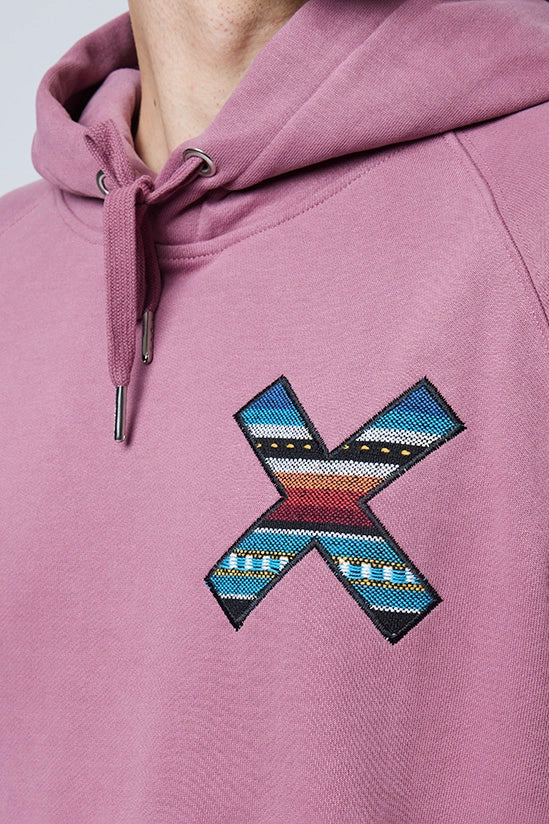 SUDADERA CON CAPUCHA CLASSIC BERRY