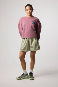 SUDADERA MUJER CLASSIC BERRY