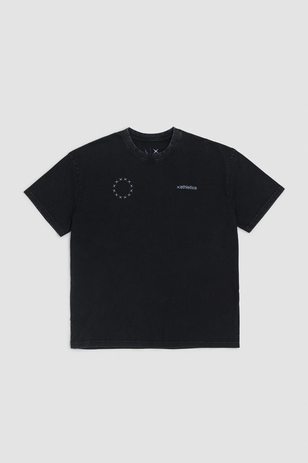 BLACK CIRCLE WASH TEE