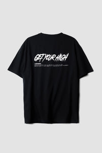 BLACK GRAPHIC TEE