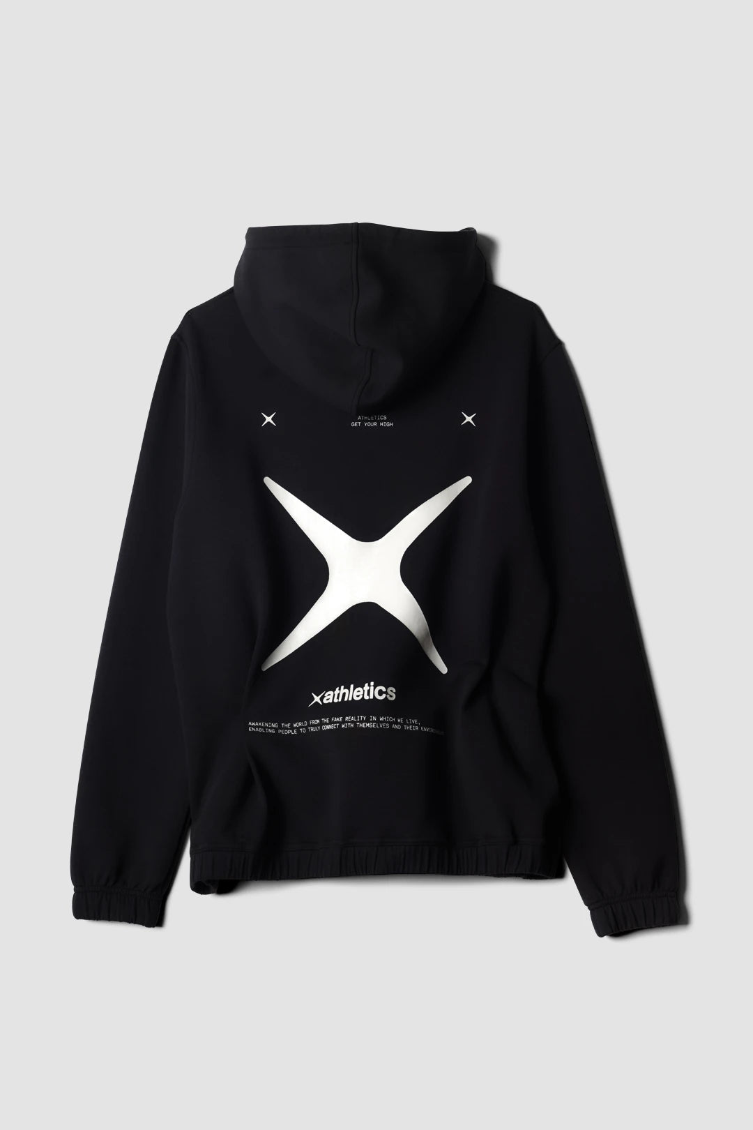 BLACK TRAIN HOODIE