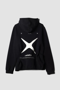 BLACK TRAIN HOODIE