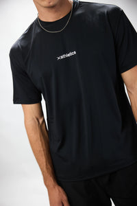 BLACK TRAIN TEE