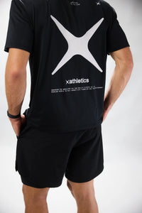 BLACK TRAIN TEE