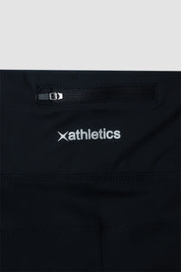 BLACK TRAIN WOMAN SHORT LEGGINS