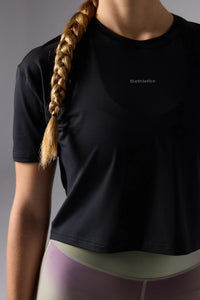 BLACK TRAIN WOMAN TEE