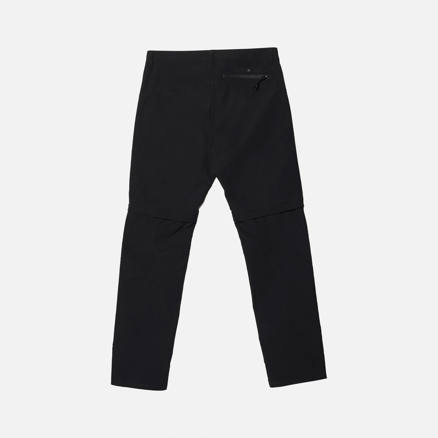 BLACK ZIP-OFF PANTS