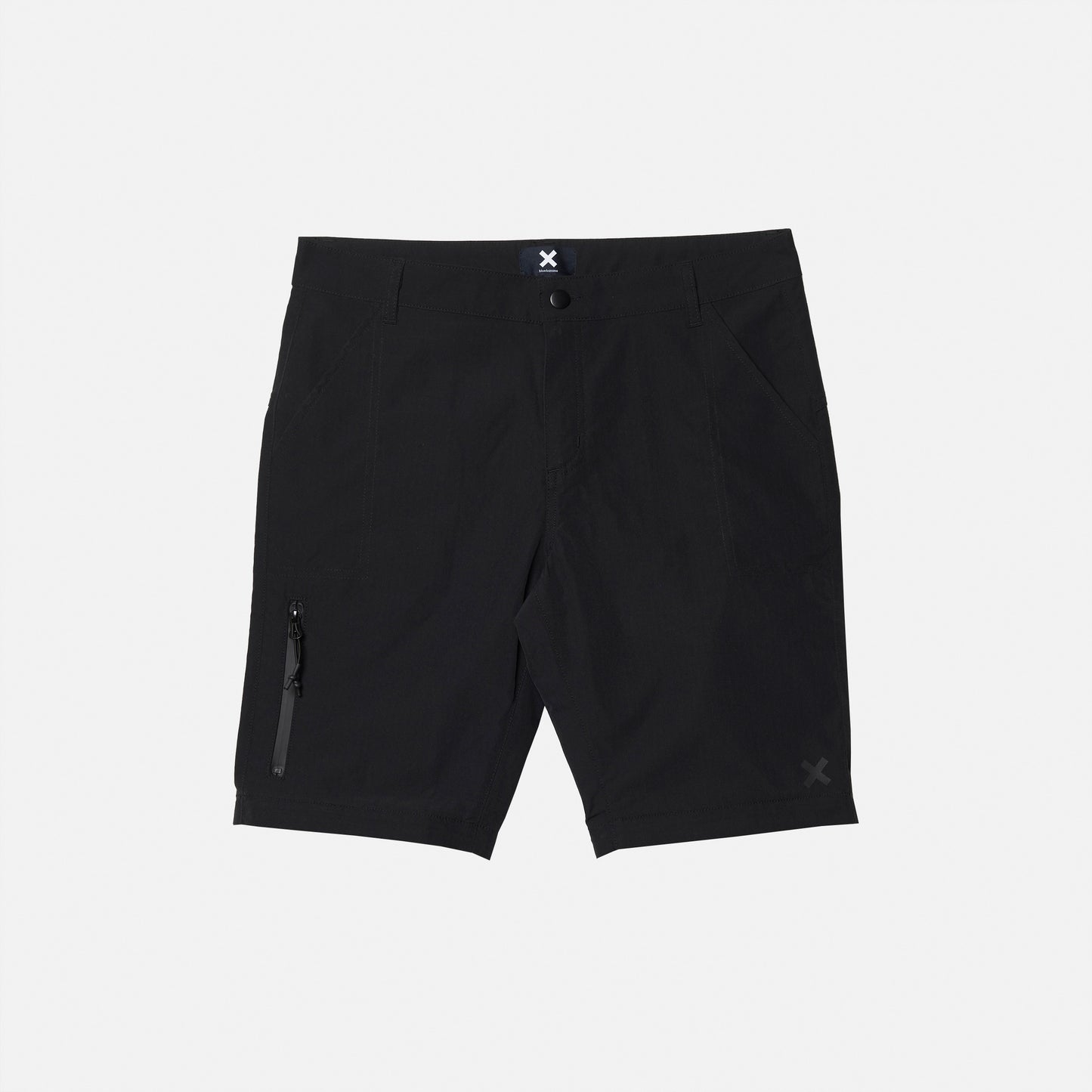 BLACK ZIP-OFF PANTS