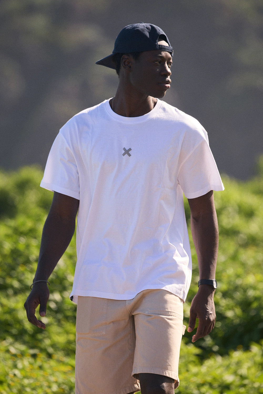 WHITE BONFIRE TEE