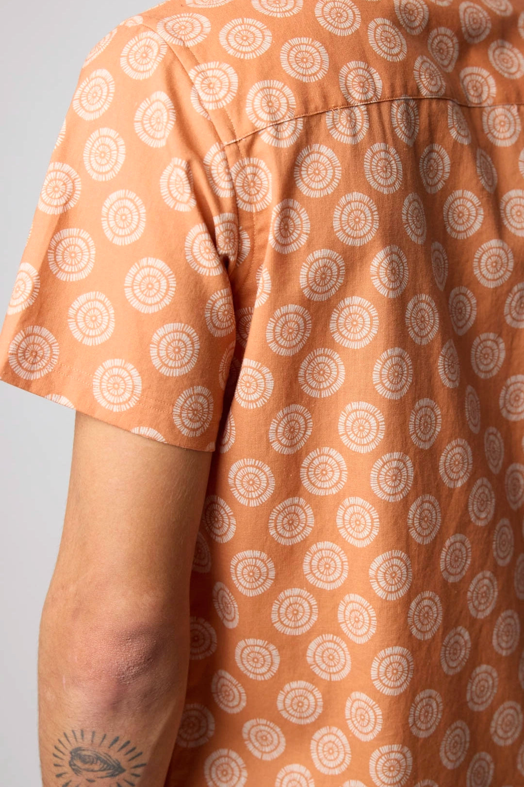 CAMISA MANGA CORTA URCHIN BRICK