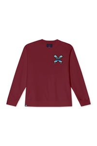 SUDADERA CLASSIC BURGUNDY