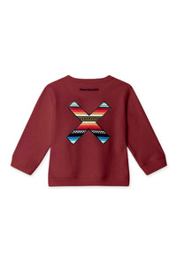 BURGUNDY CLASSIC KIDS CREW