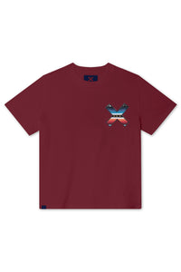 BURGUNDY CLASSIC TEE