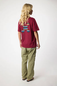 BURGUNDY CLASSIC TEE