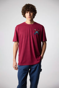 BURGUNDY CLASSIC TEE