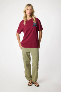 BURGUNDY CLASSIC TEE